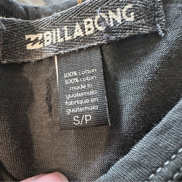 Billabong Charcoal Sleeveless Top - Picture 3 of 3